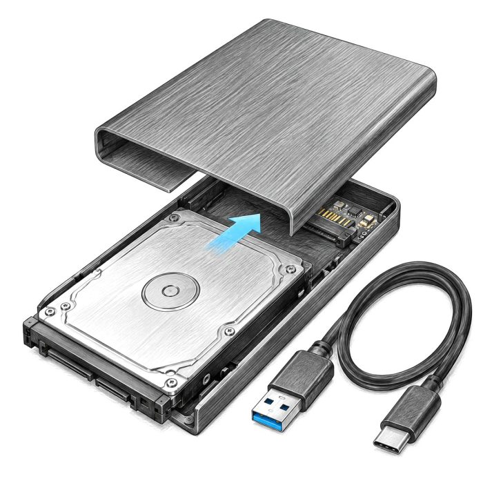 Boîtiers de Disque Dur Externe