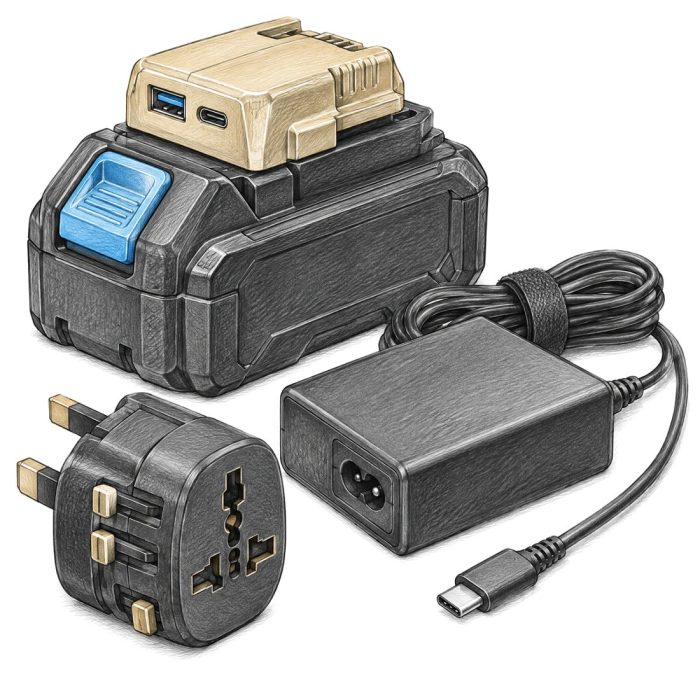 Chargeurs, Batteries et Voyage